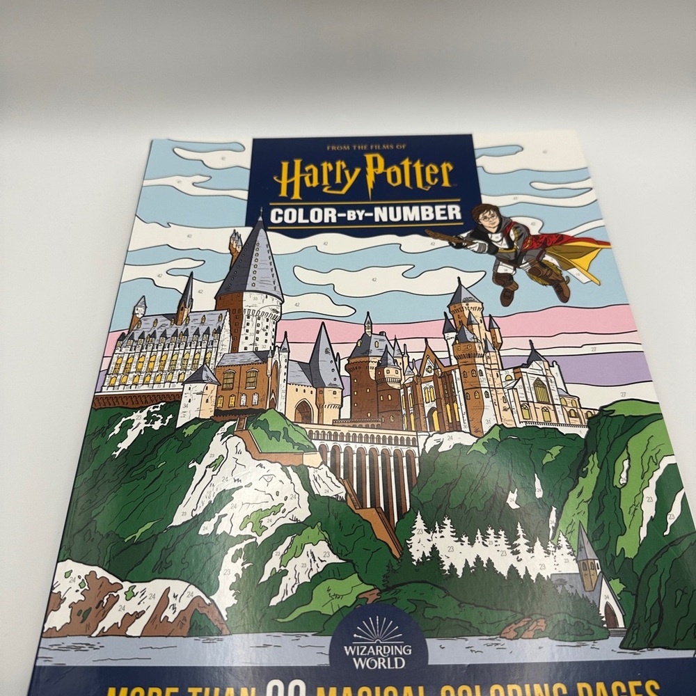 Harry Potter Color-by-Number Book